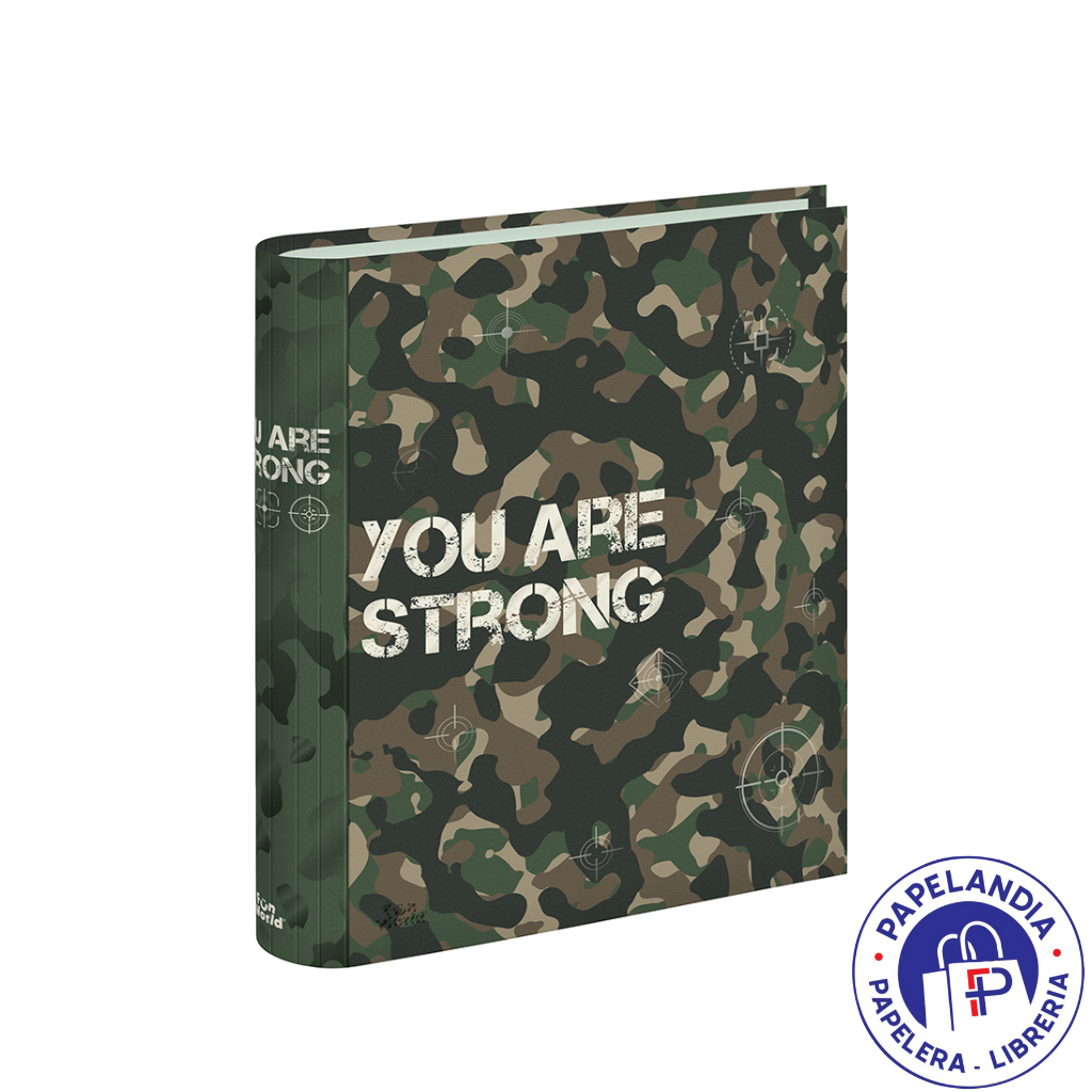 CARPETA 2X40 A4 FUN WORLD STAY ALERT 201093 (STRONG)