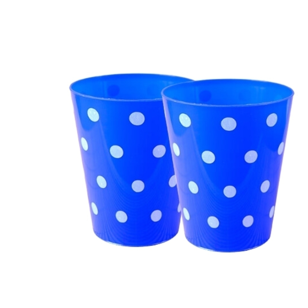 VASO CONICO LUNARES X 10