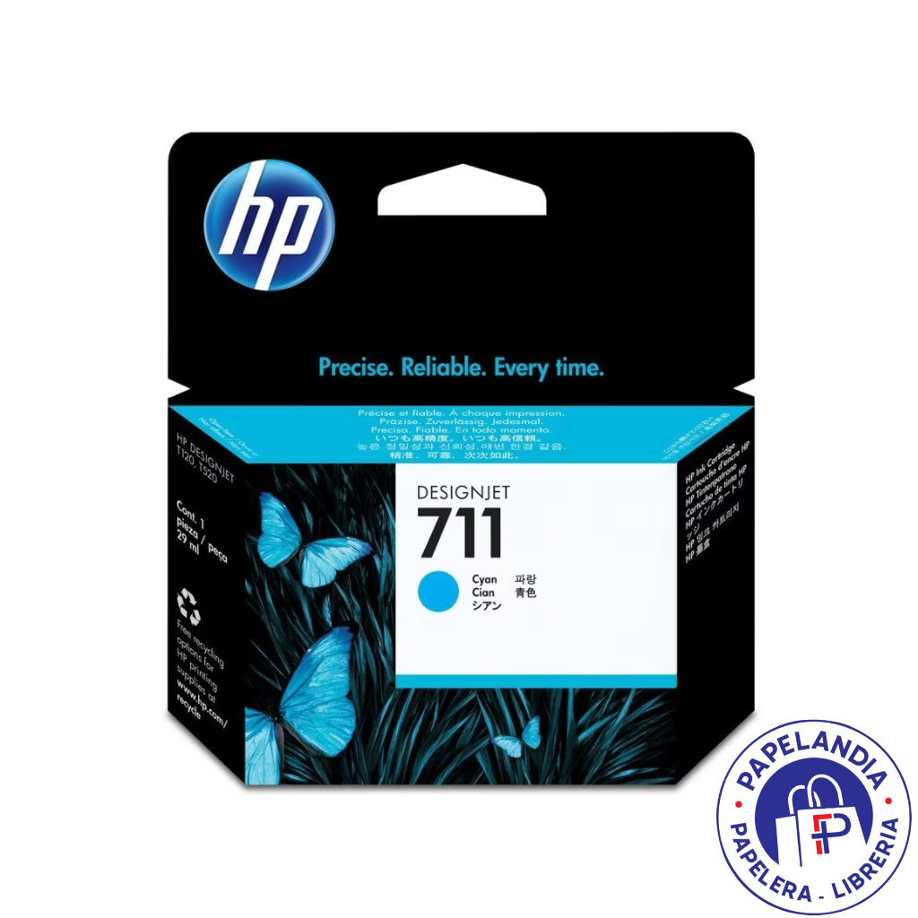 CARTUCHO DE TINTA HP 711 CIAN