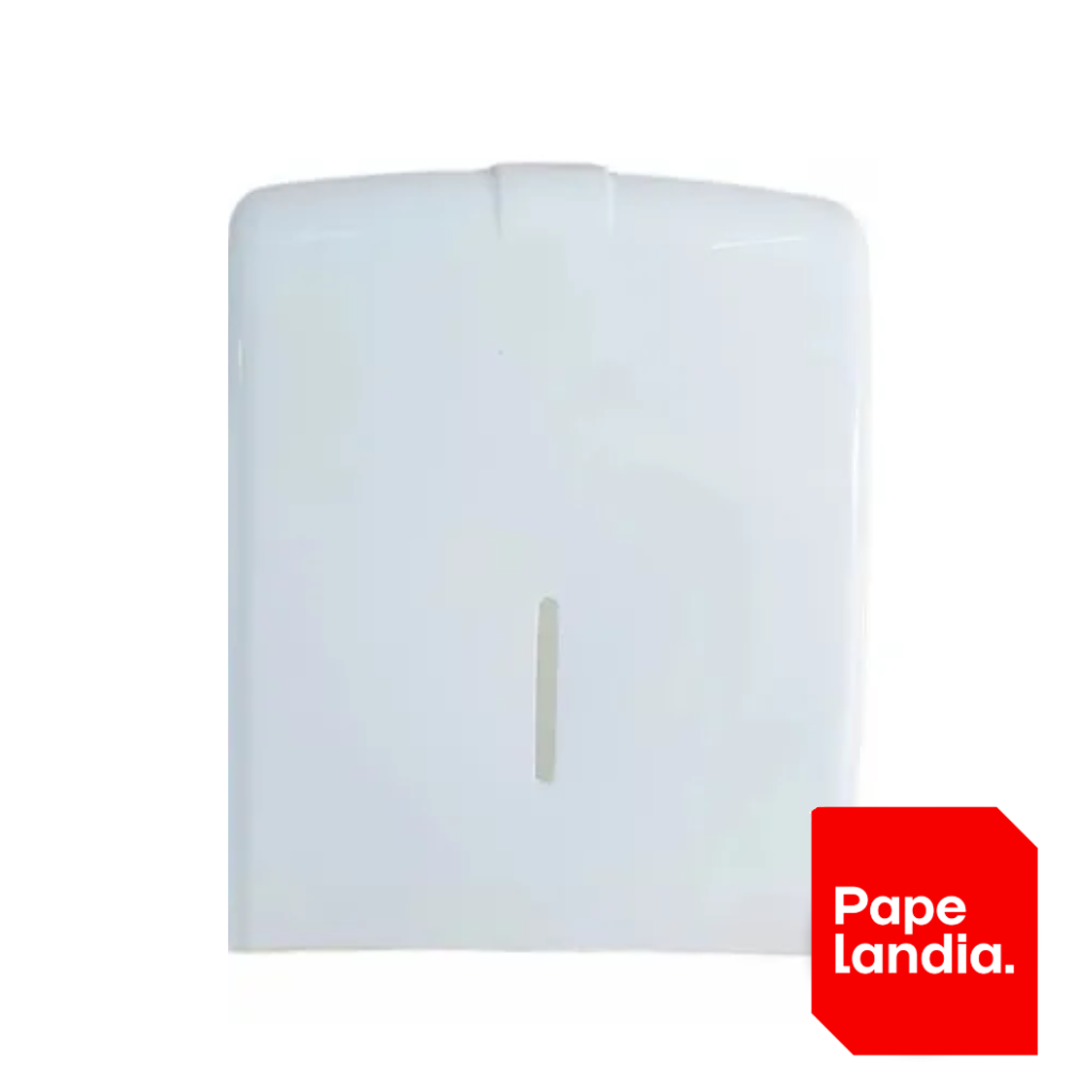 DISPENSER TOALLA 4 PANELES BLANCO TRASLUCIDO