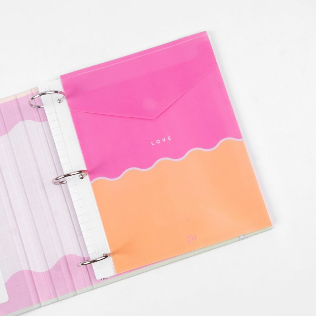 SOBRE C/ABROJO PARA CARPETA ESCOLAR DISEÑO PASTEL (3 PERF) 999157