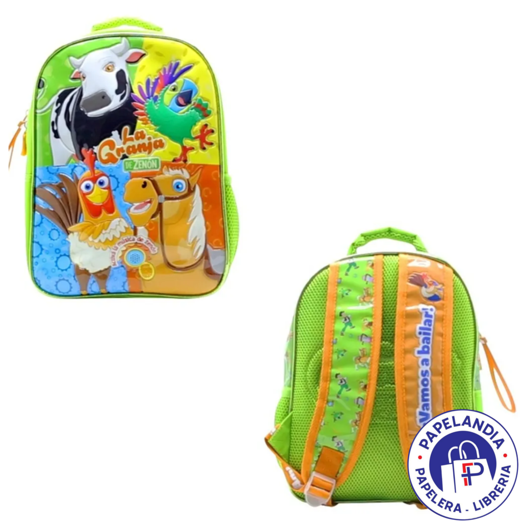 MOCHILA CRESKO GZ025 G. ZENON C/SONIDO ESP 12P