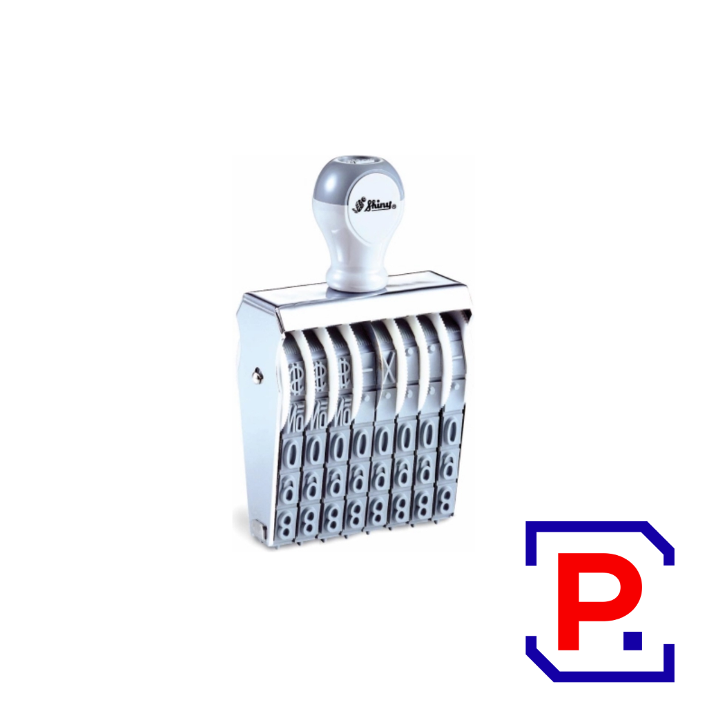 NUMERADOR SHINY N-18 9MM 8 BANDAS 840207