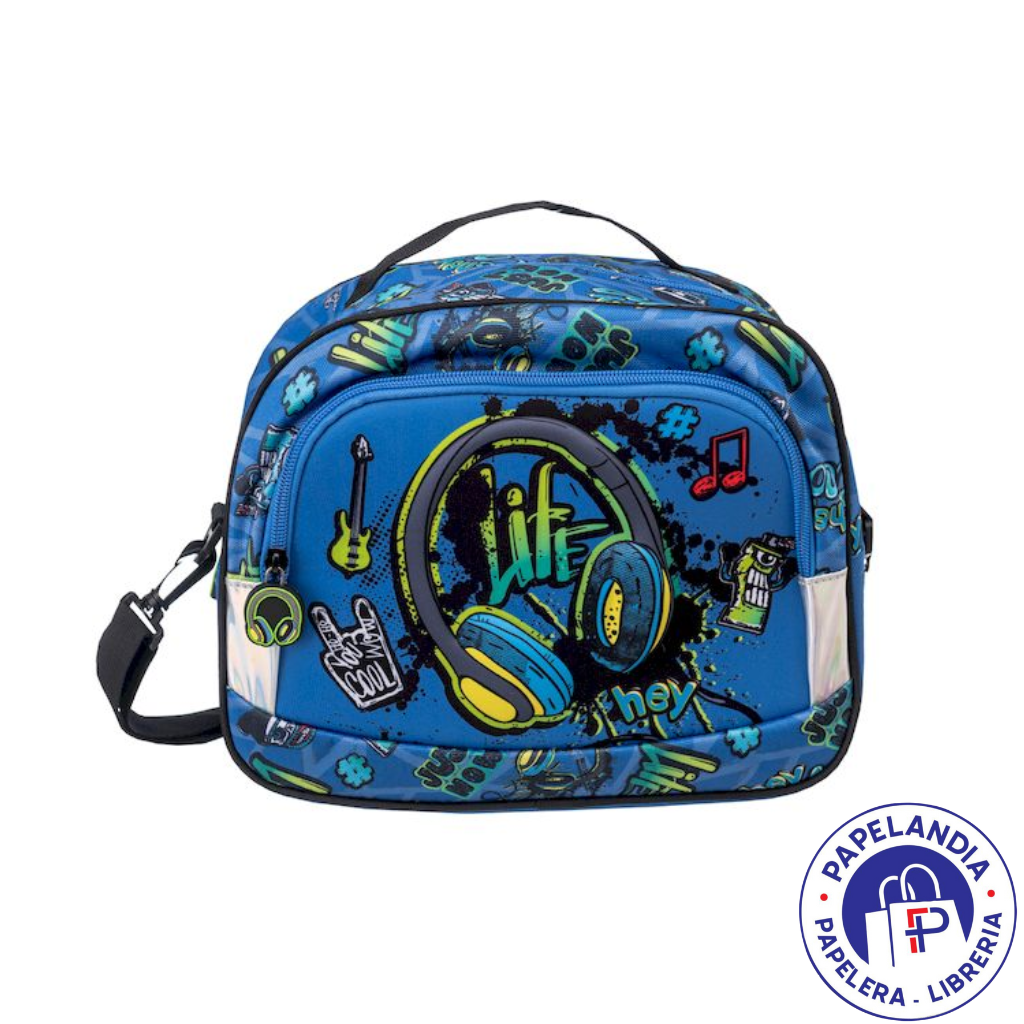 LUNCHERA TALBOT SCHOOL GANG DISC JOCKEY 25,5CM COD: 7286