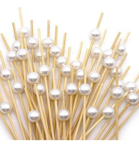 PINCHE PERLA BLANCA 12CM - BOLSA X 50 UN. PC053