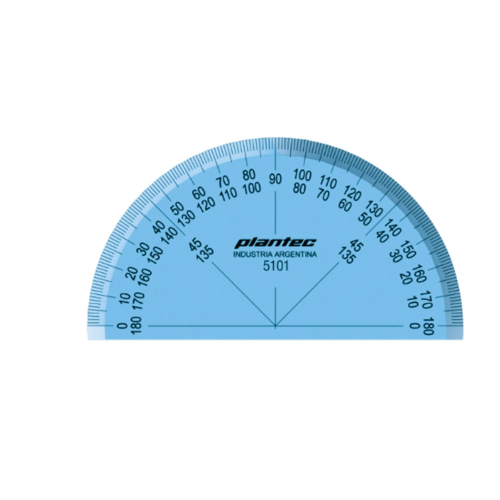 TRANSPORTADOR INYECTABLE PLANTEC C/BISEL 180 ° 115M 15101