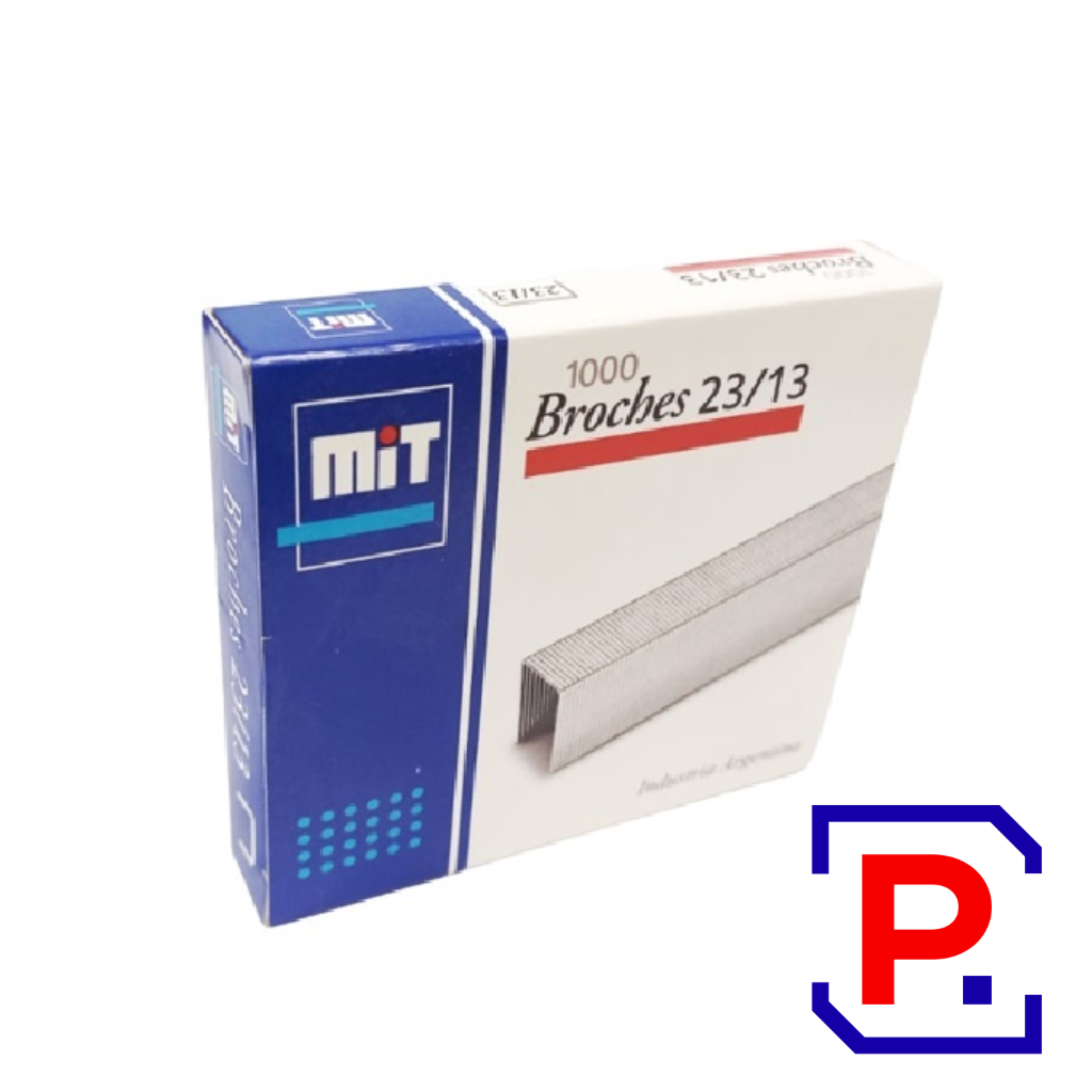 BROCHES P/ABROCHADORA MIT 23/13 X 1000 UN