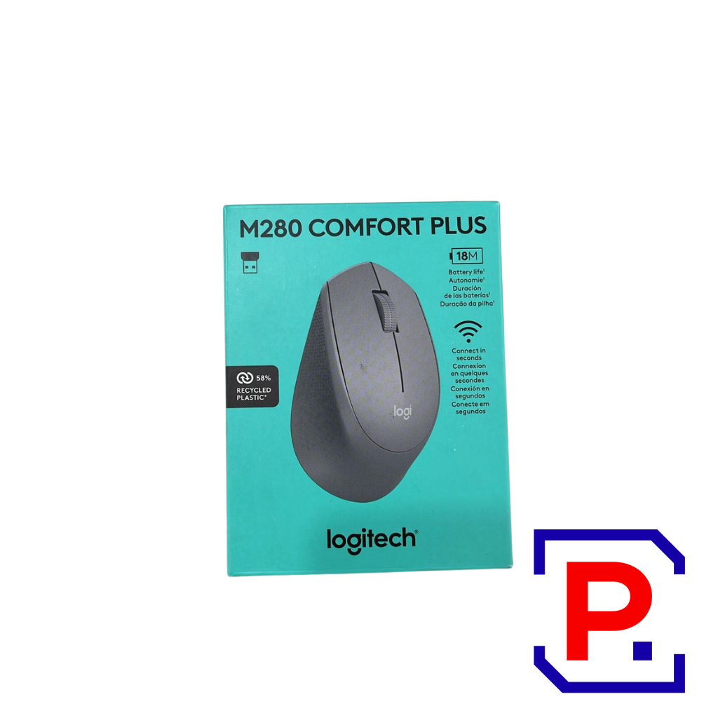 MOUSE INALAMBRICO LOGITECH M280 GRIS