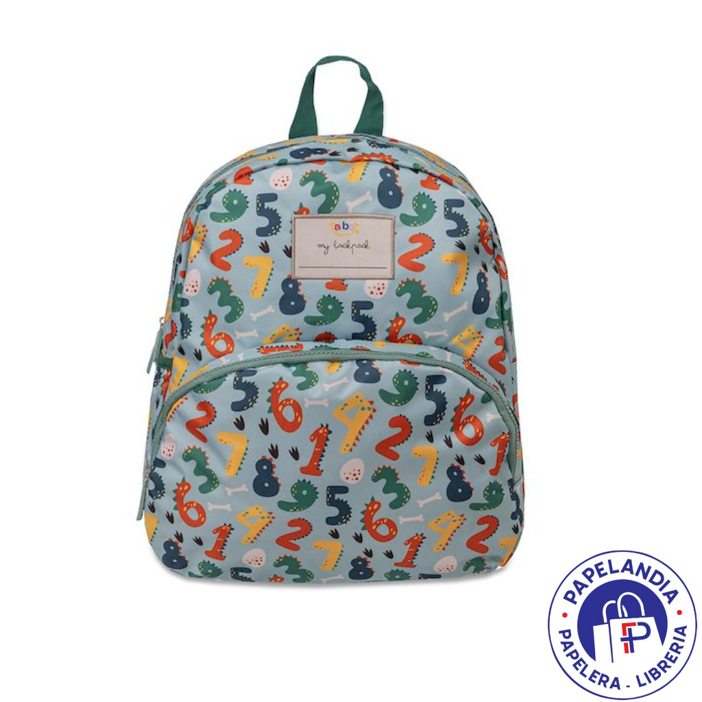 MOCHILA ESPALDA TALBOT KINDER COLLECTION NUMEROS 36CM 7294