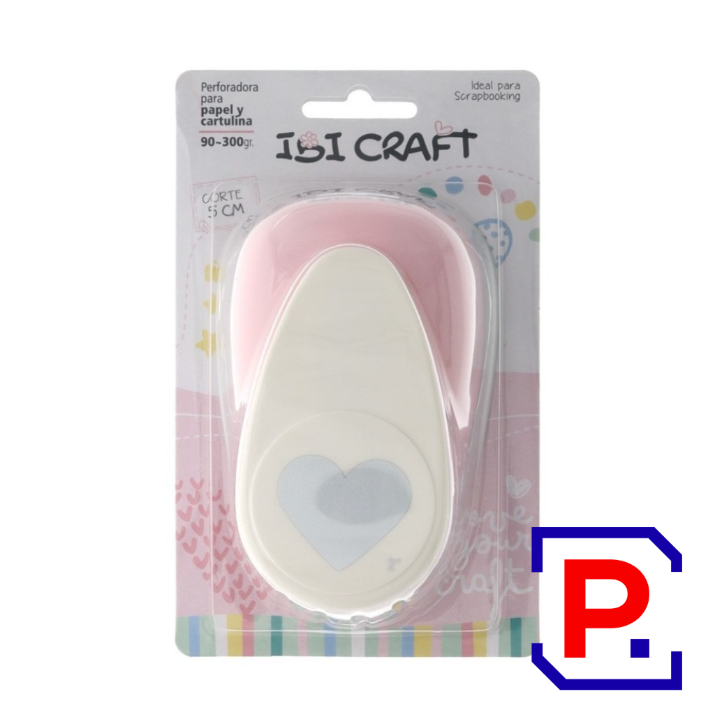 PERFORADORA ARTISTICA 50MM 2" CORAZON 655651