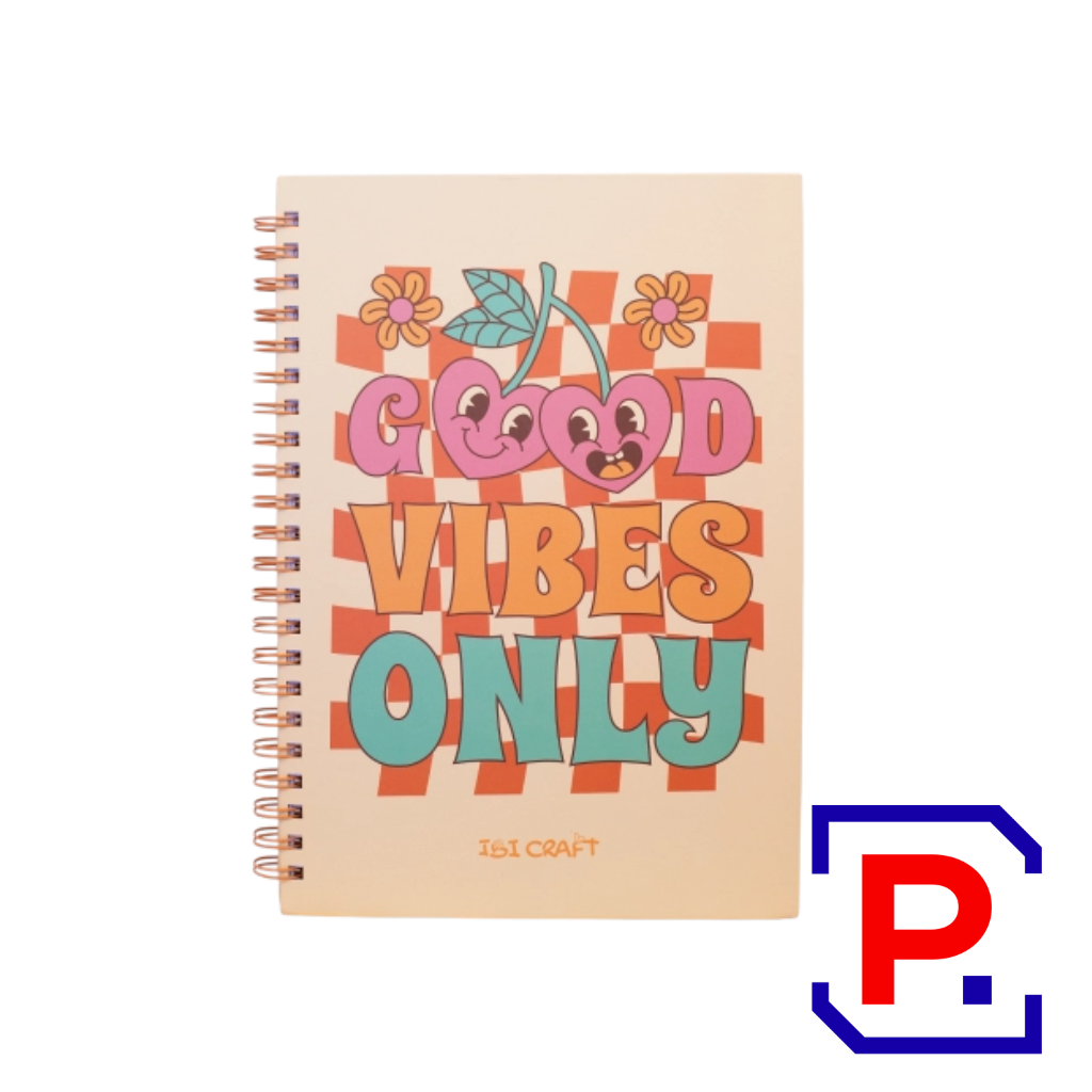 CUADERNO A4 ESPIRALADO 96HJS T/DURA IBICRAFT GOOD 116100