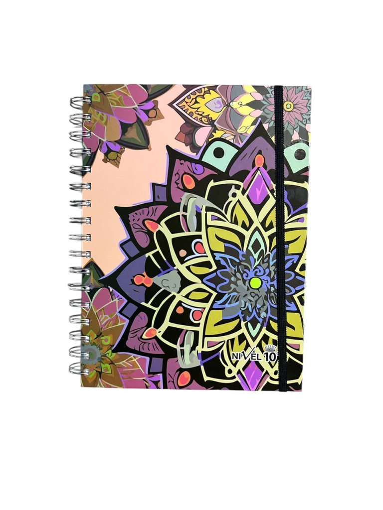 CUADERNO A4 LINEA MANDALAS 6165 21X29.5 NIVEL 10 RAYADO 120HJS M1