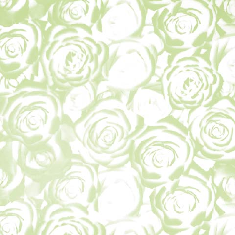 PAPEL COREANO 57X57CM RS-01 X 20 HOJAS M20 ROSAS CBX VERDE
