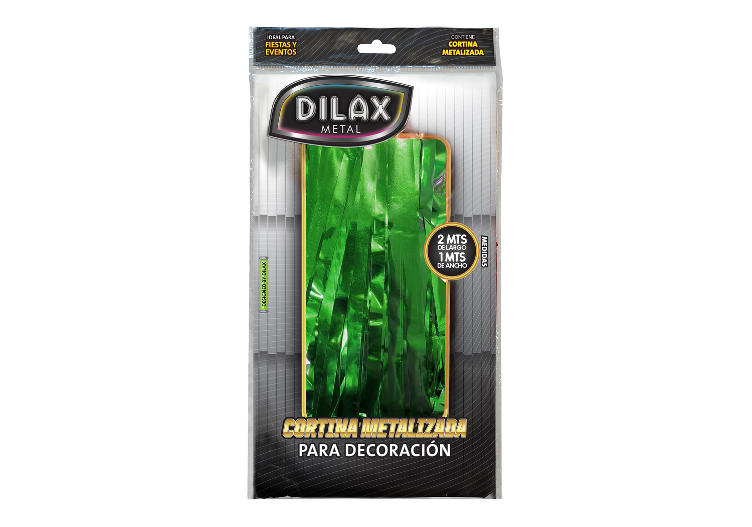CORTINA METAL LISO DILAX VERDE