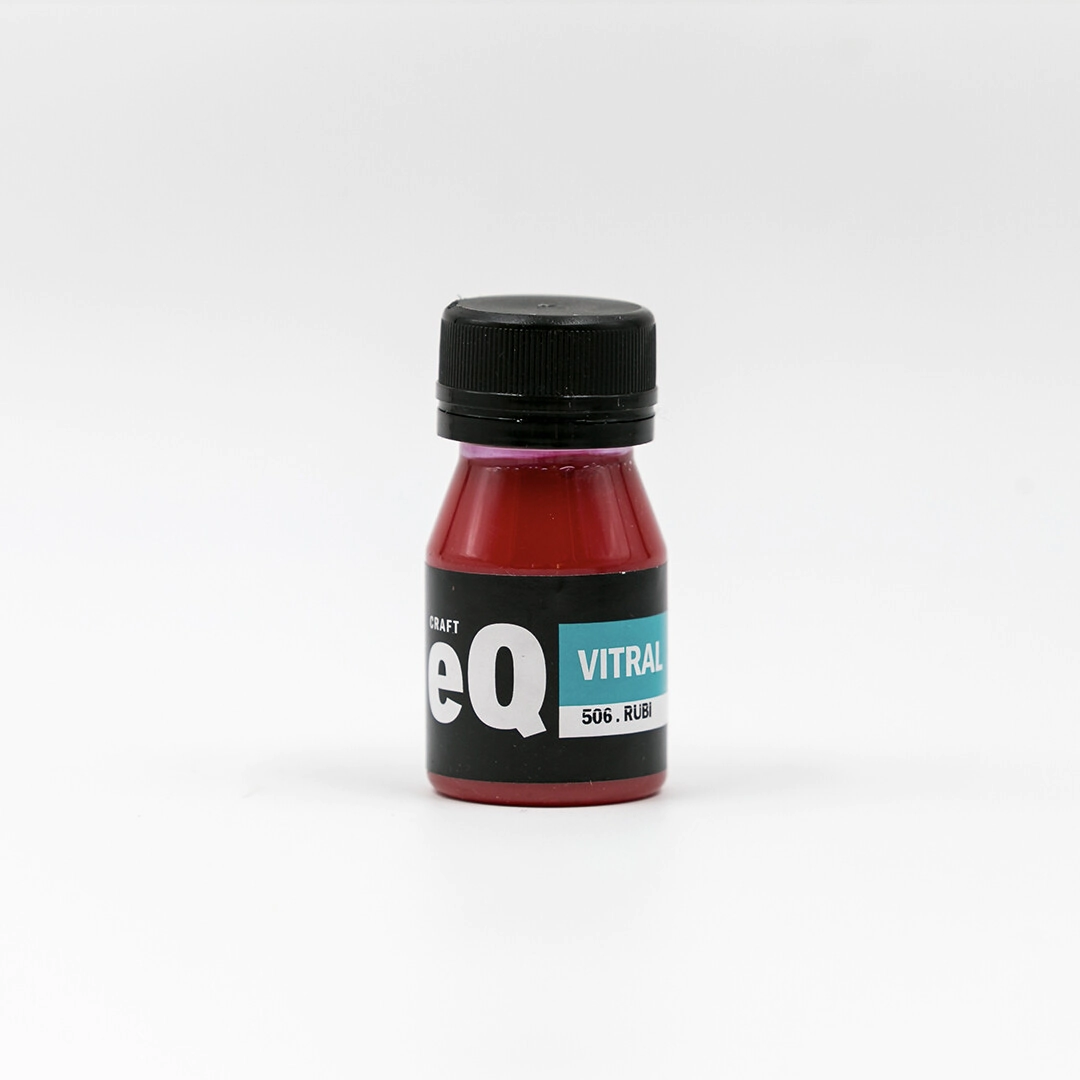 LACA VITRAL 37CC RUBI