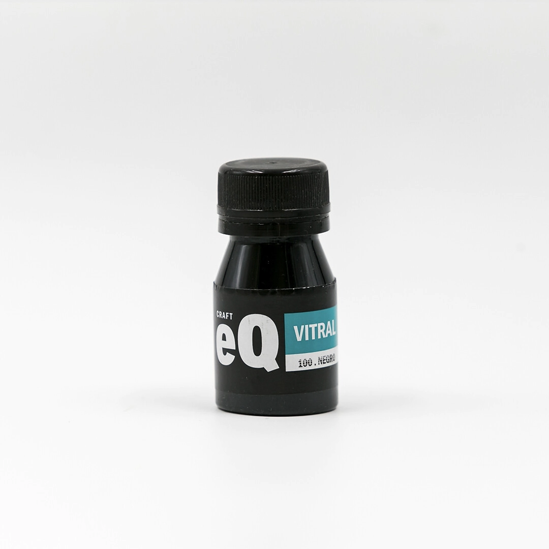 LACA VITRAL 37CC NEGRO