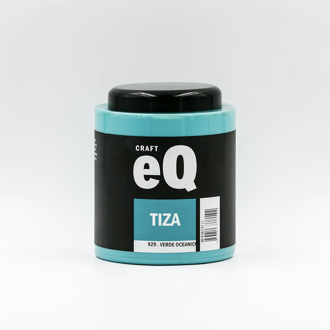PINTURA A LA TIZA X 900CC VERDE OCEANICO
