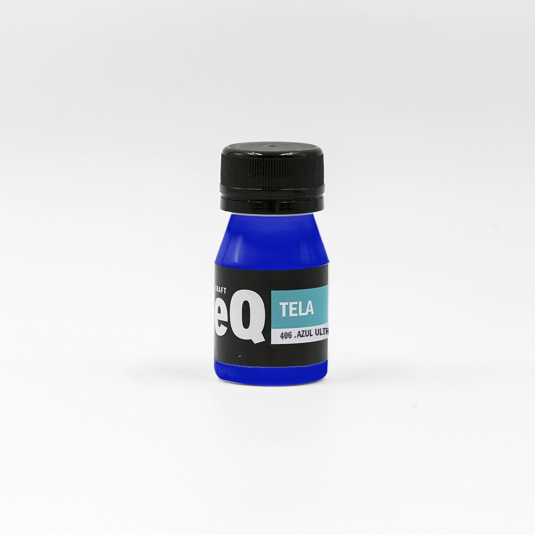PINTURA PARA TELA X 37CC AZUL ULTRAMAR
