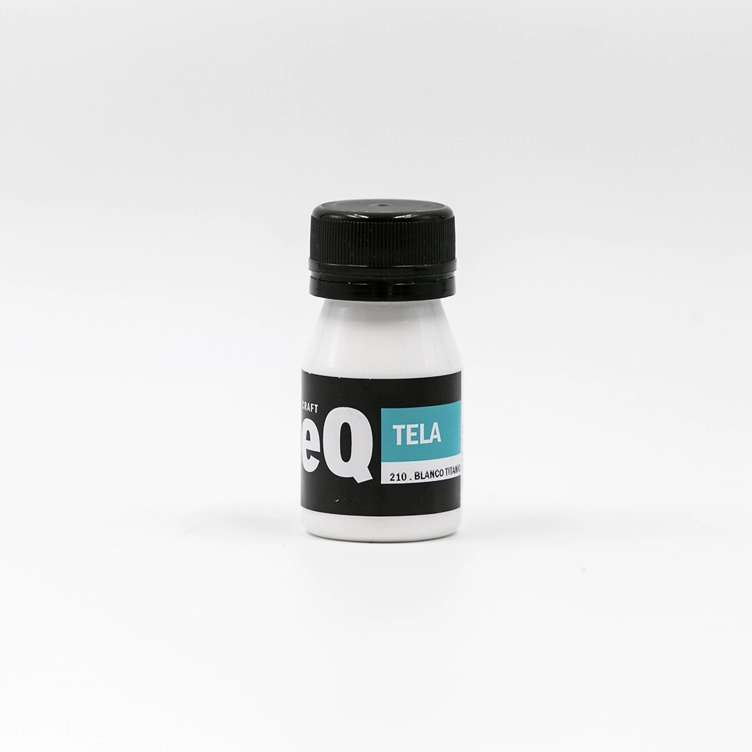 PINTURA PARA TELA X 37CC BLANCO TITANIO 