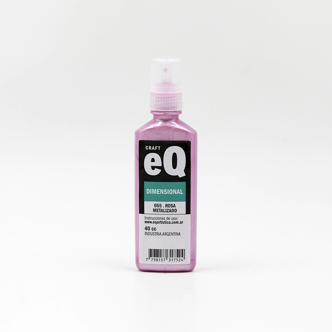 PINTURA DIMENSIONAL 3D METALIZADO ROSA