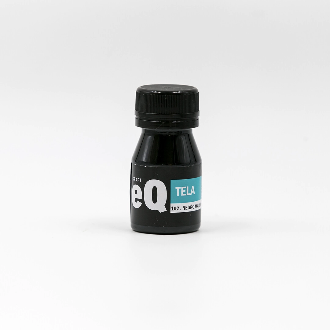 PINTURA PARA TELA X 37CC NEGRO