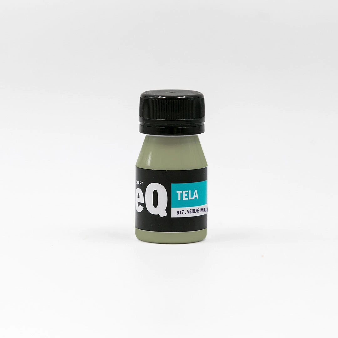 PINTURA PARA TELA X 37CC VERDE MUSGO