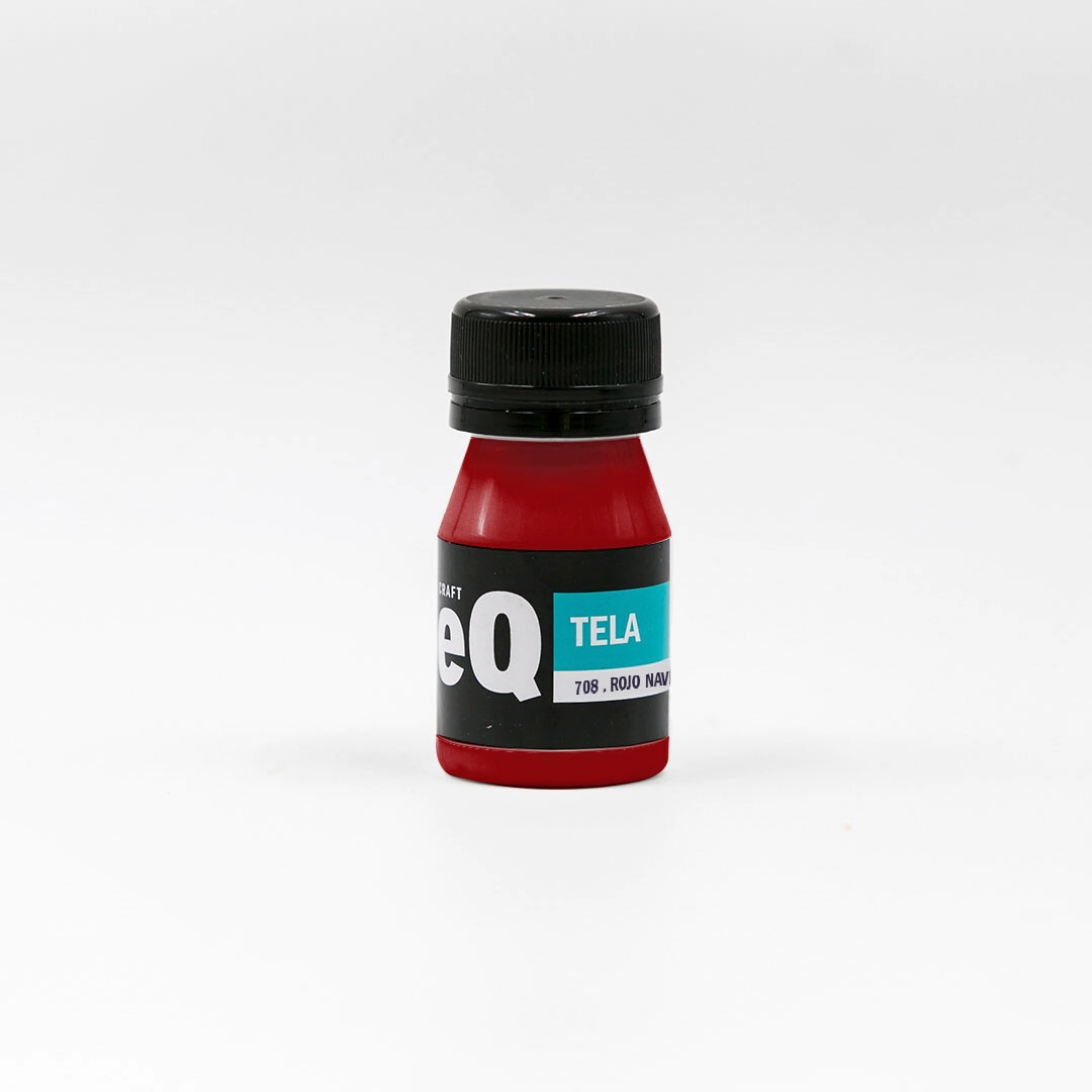 PINTURA PARA TELA X 37CC ROJO NAVIDAD