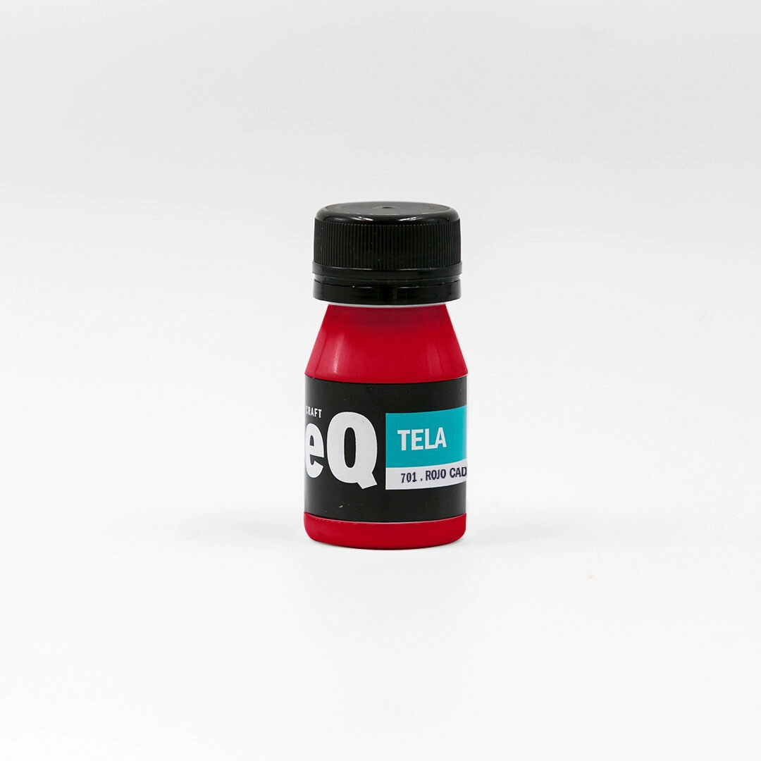 PINTURA PARA TELA X 37CC ROJO CADMIO