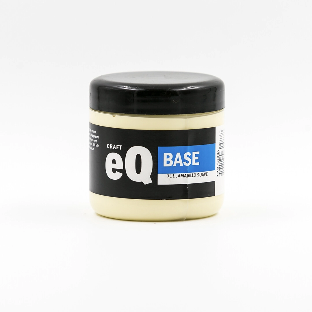BASE ACRILICA X 200CC AMARILLO SUAVE
