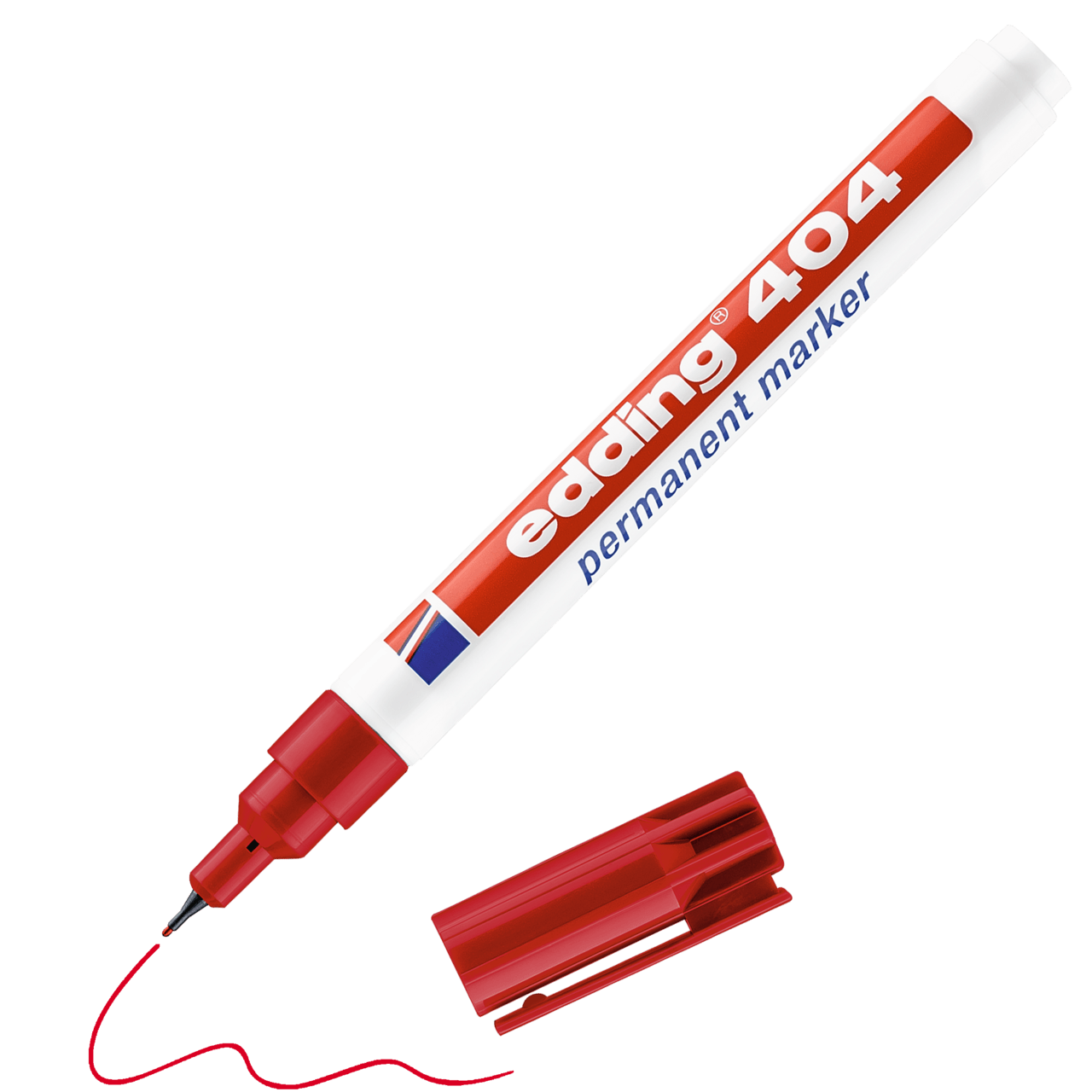 MARCADOR EDDING 404 PERMANENTE Rojo