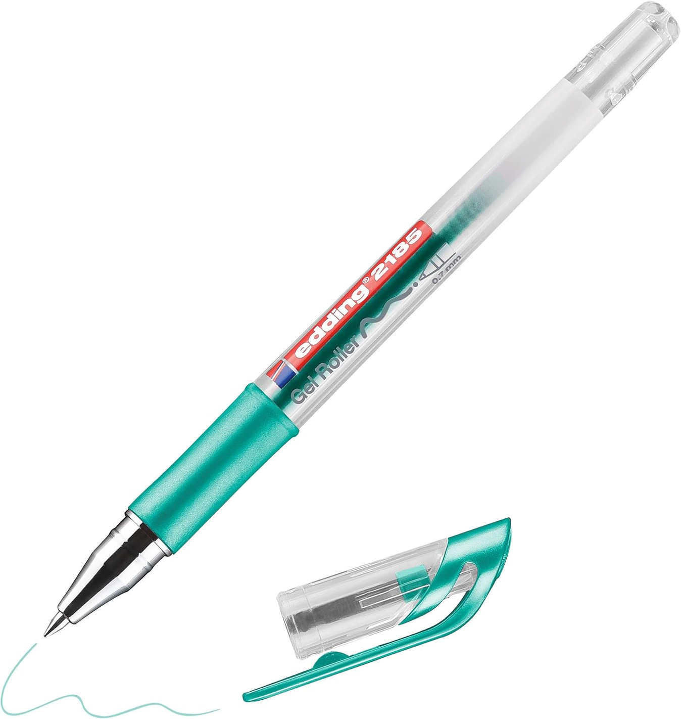LAPICERA ROLLER EN GEL EDDING E-2185 VERDE