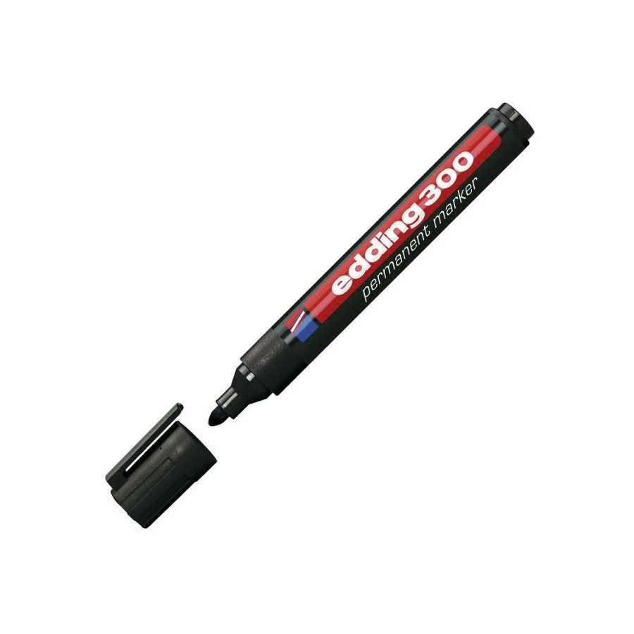 MARCADOR EDDING 300 PERMANENTE NEGRO