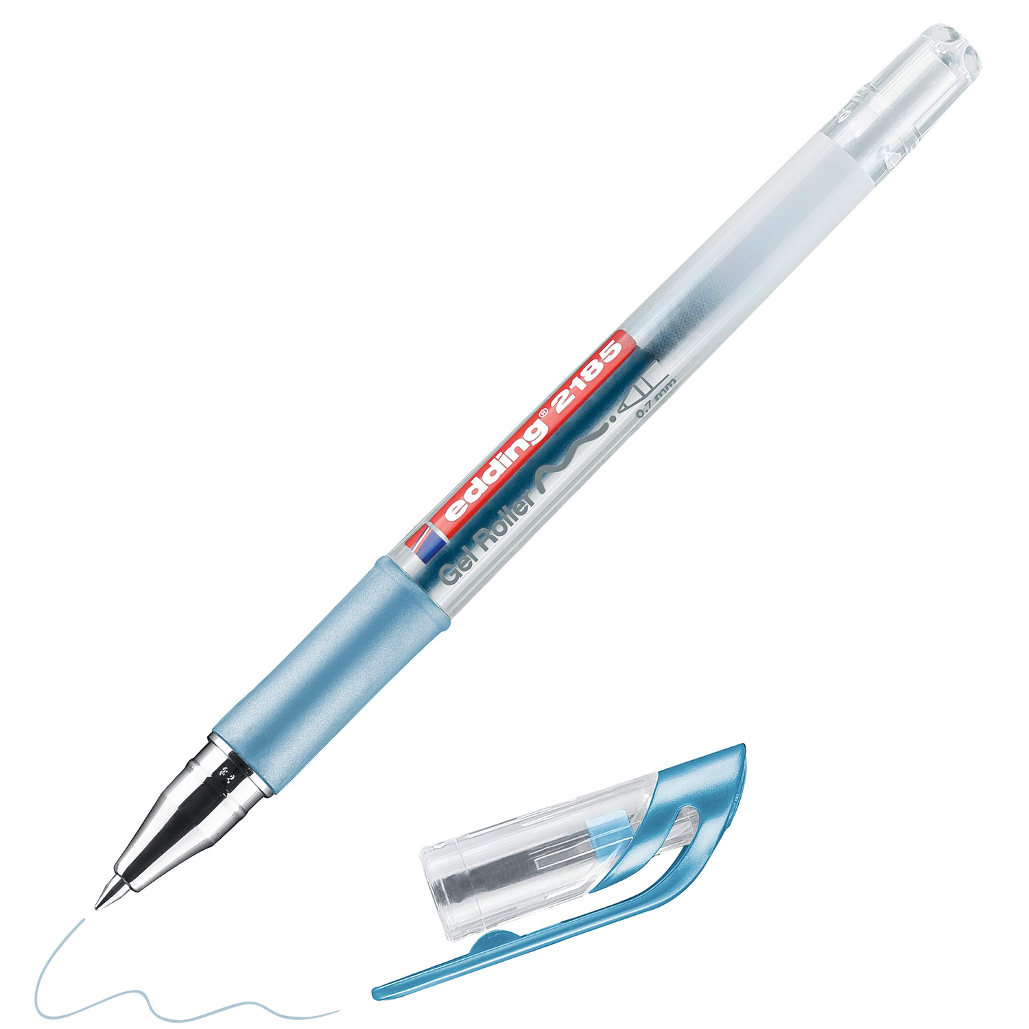 LAPICERA ROLLER EN GEL EDDING E-2185 AZUL