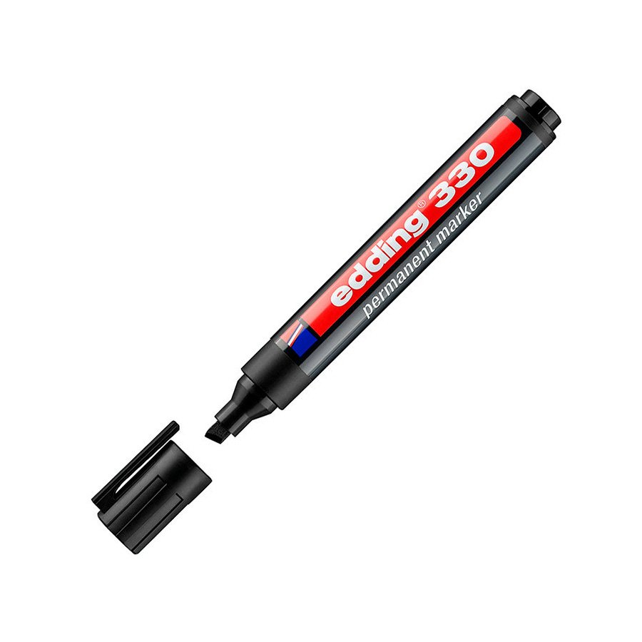 MARCADOR EDDING 330 PERMANENTE NEGRO