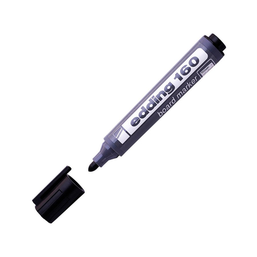 MARCADOR EDDING 160 PIZARRA NEGRO