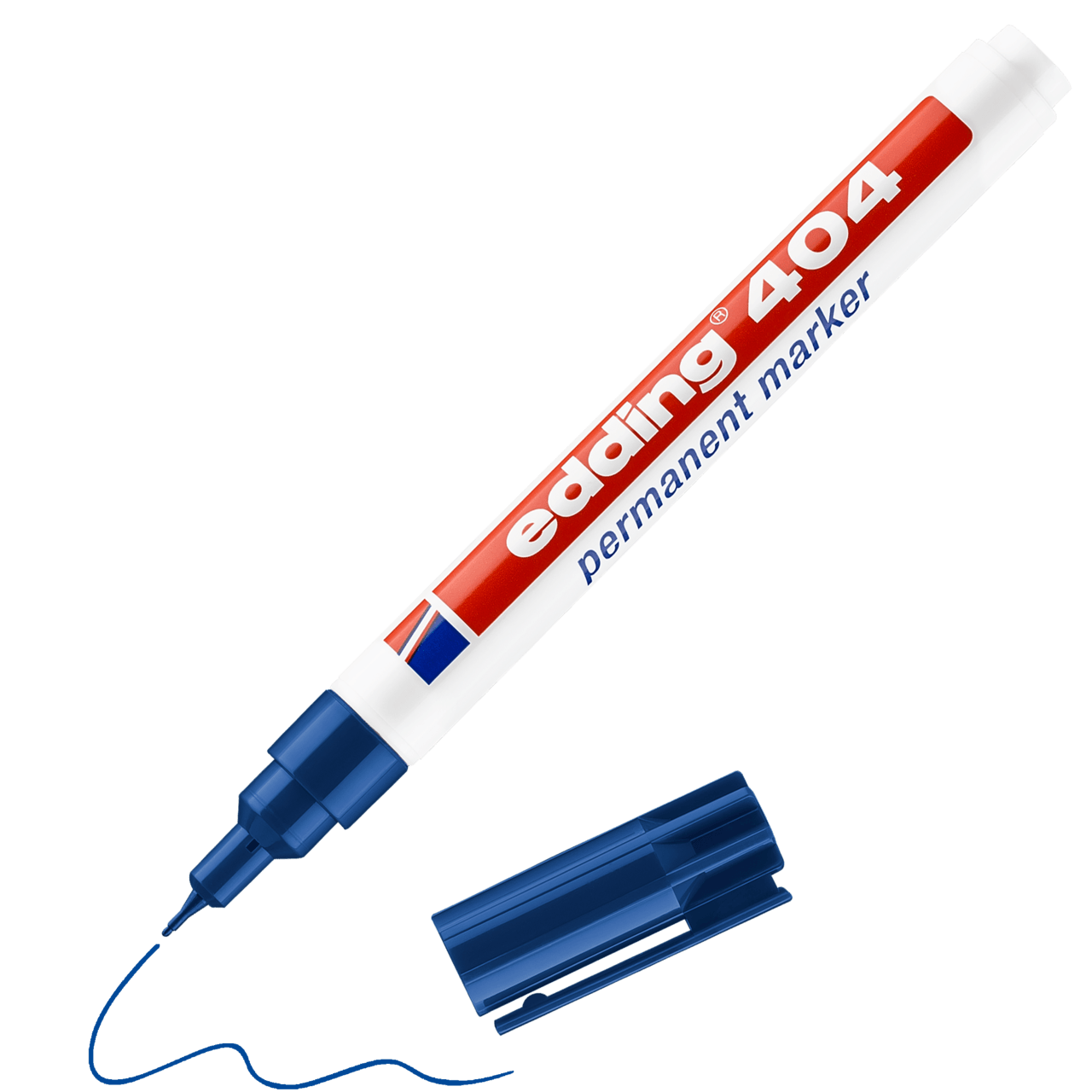 MARCADOR EDDING 404 PERMANENTE Azul