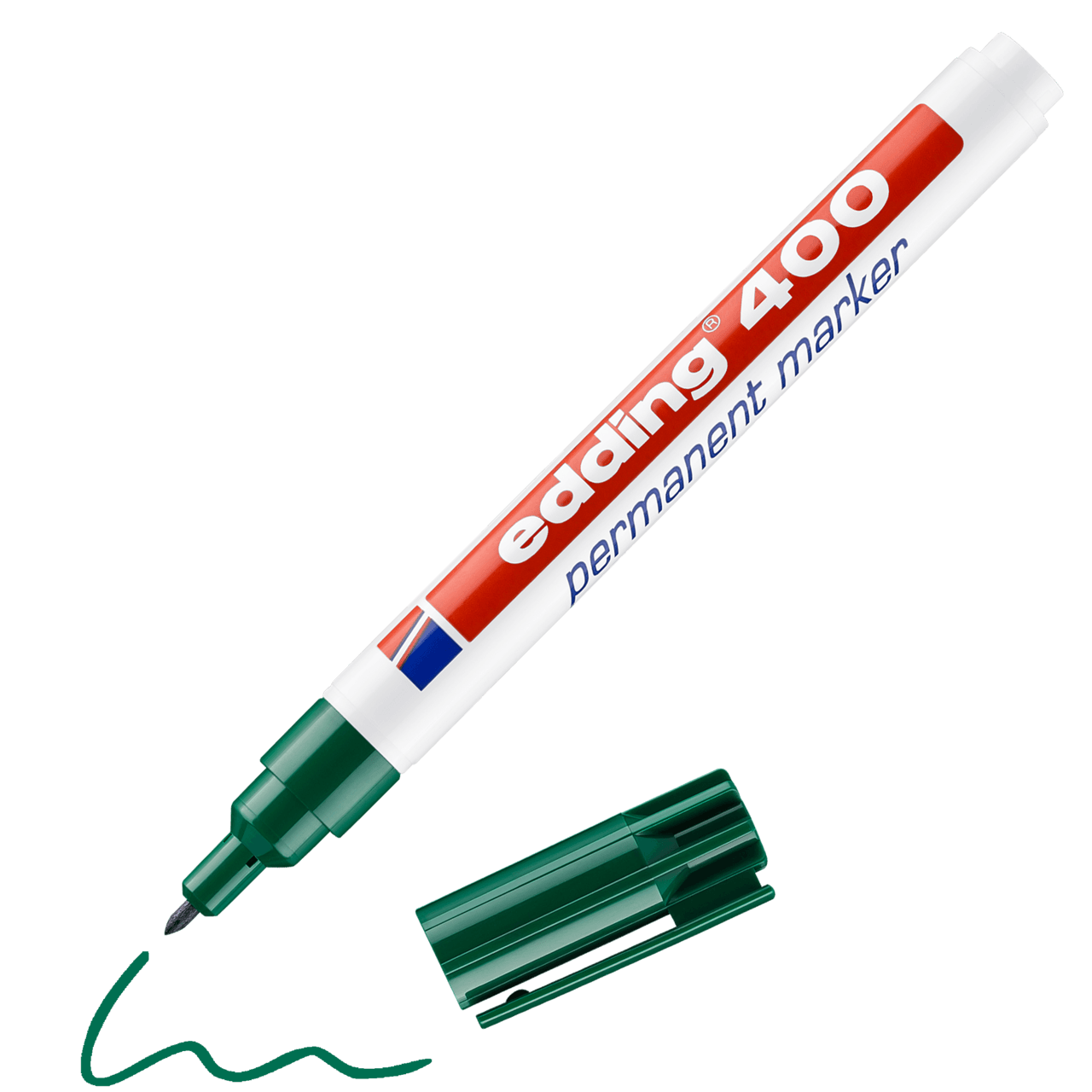 MARCADOR EDDING 400 PERMANENTE Verde