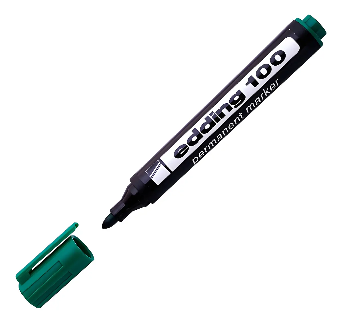 MARCADOR EDDING 100 PUNTA REDONDA VERDE
