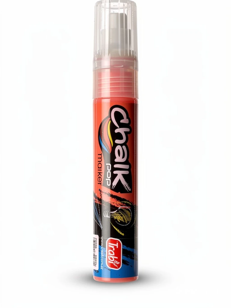 MARCADOR CHALK GLASS 6-15MM NARANJA FLUO
