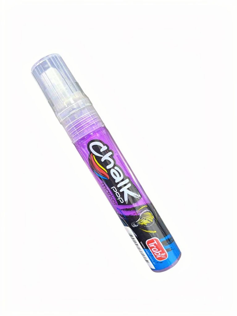MARCADOR CHALK GLASS 6-15MM VIOLETA FLUO