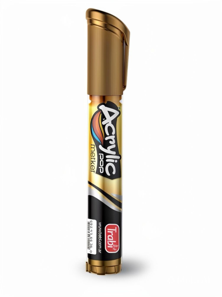 MARCADOR CHALK GLASS POP A VALVULA 4 - 6 MM X 1 BL ORO
