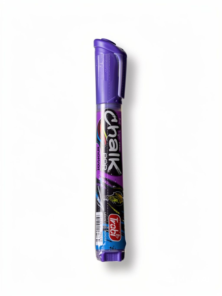 MARCADOR CHALK GLASS POP A VALVULA 4 - 6 MM X 1 BL VIOLETA FLUO