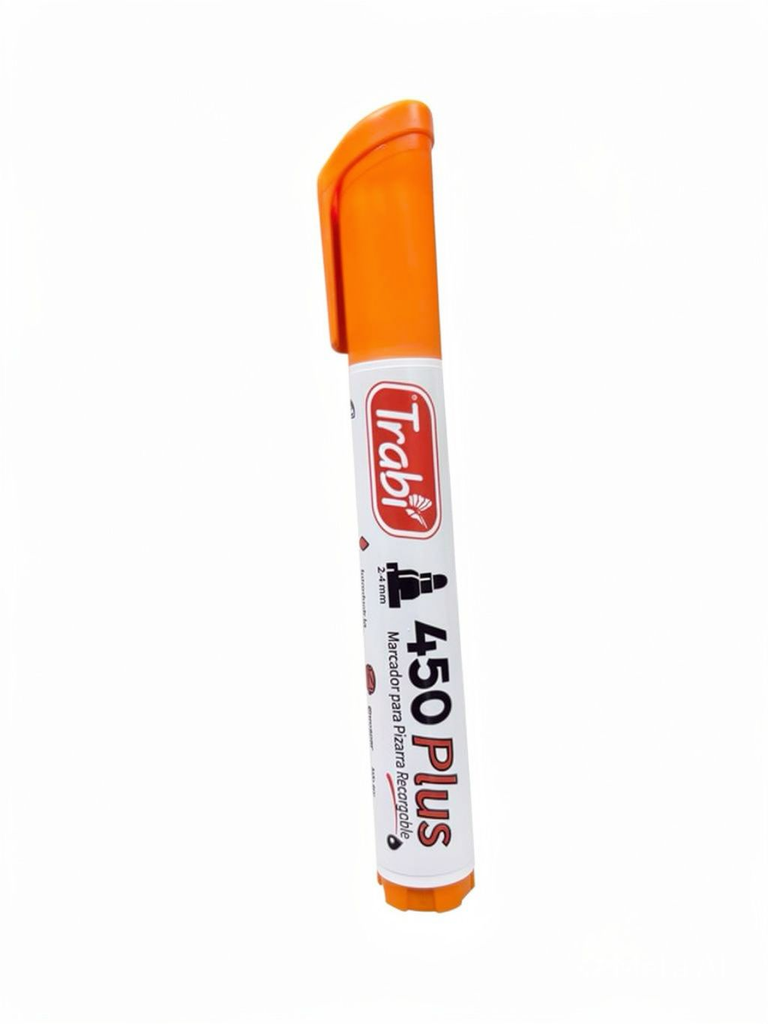 MARCADOR TRABI PIZARRA 450 NARANJA