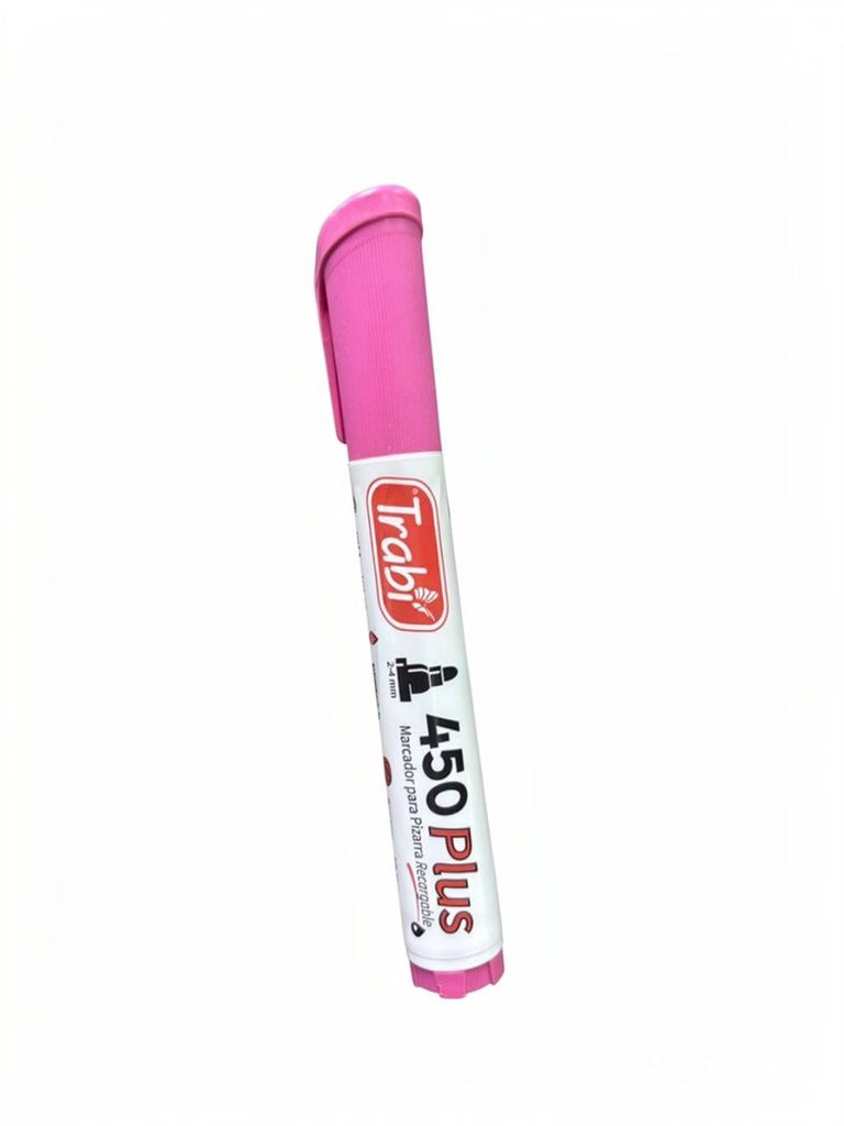 MARCADOR TRABI PIZARRA 450 Rosa