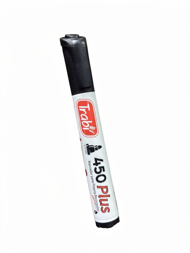 MARCADOR TRABI PIZARRA 450 Negro