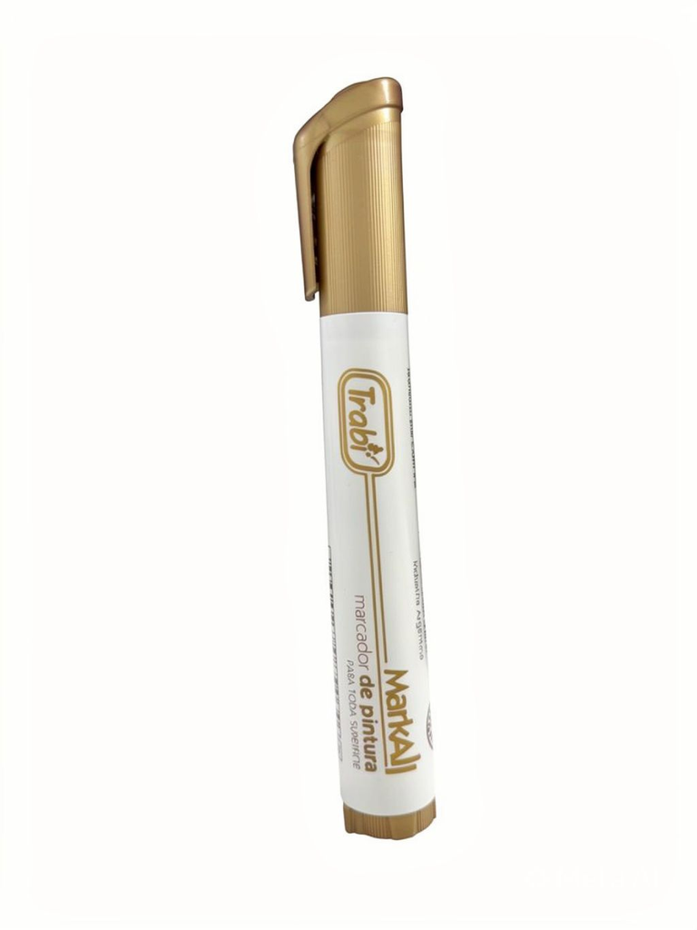 MARCADOR MARK ALL TRABI Oro