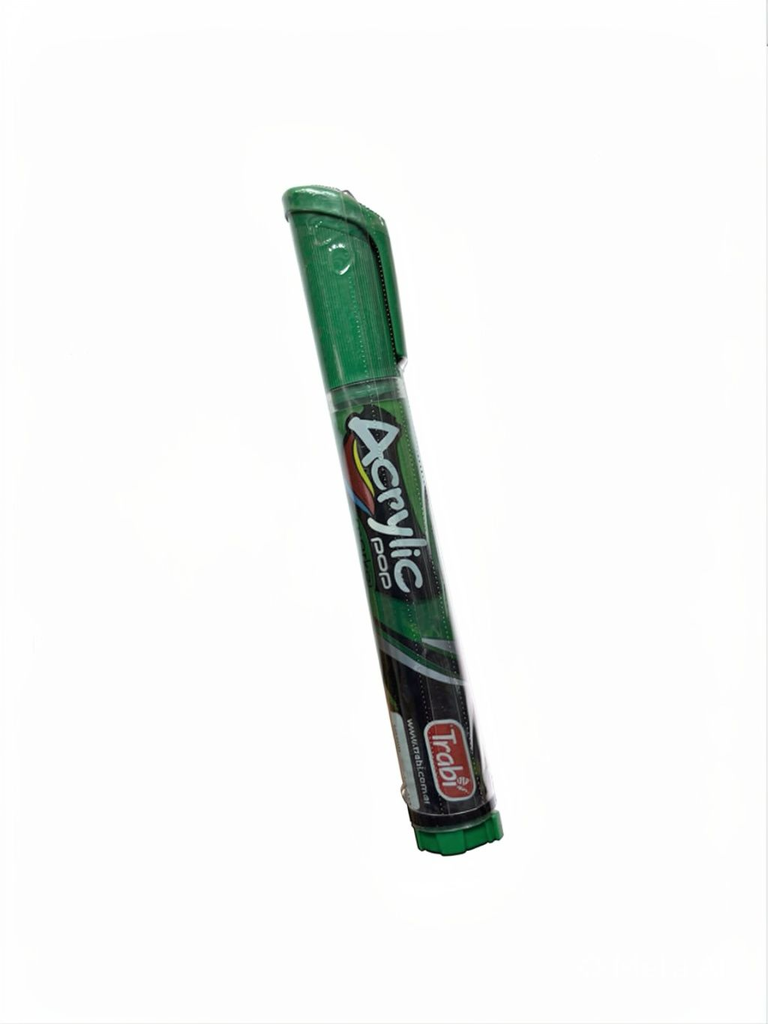 MARCADOR ACRYLIC POP A VALVULA 2-4 MM X 1 BL VERDE