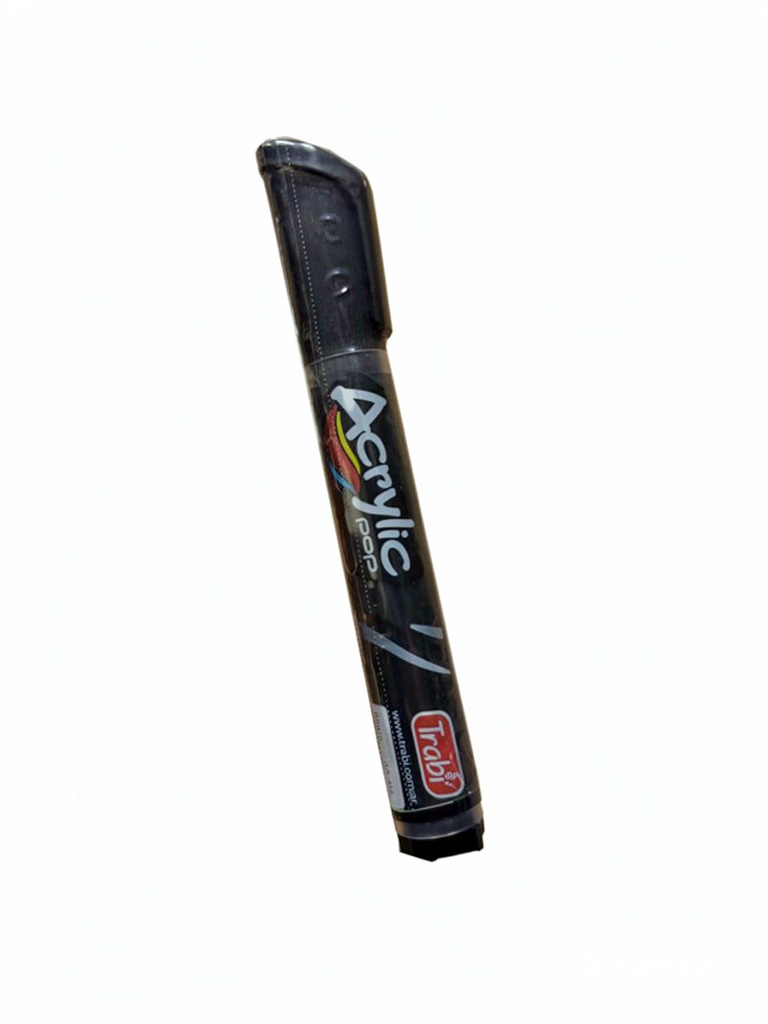 MARCADOR ACRYLIC POP A VALVULA 2-4 MM X 1 BL NEGRO