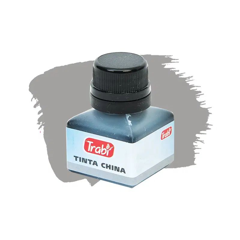 TINTA CHINA TRABI 15 CM3 PLATA