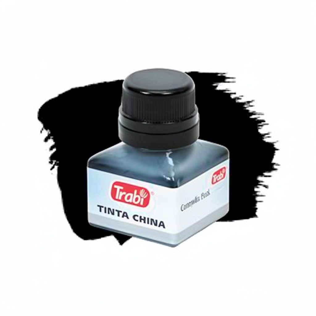 TINTA CHINA TRABI 15 CM3 Negro